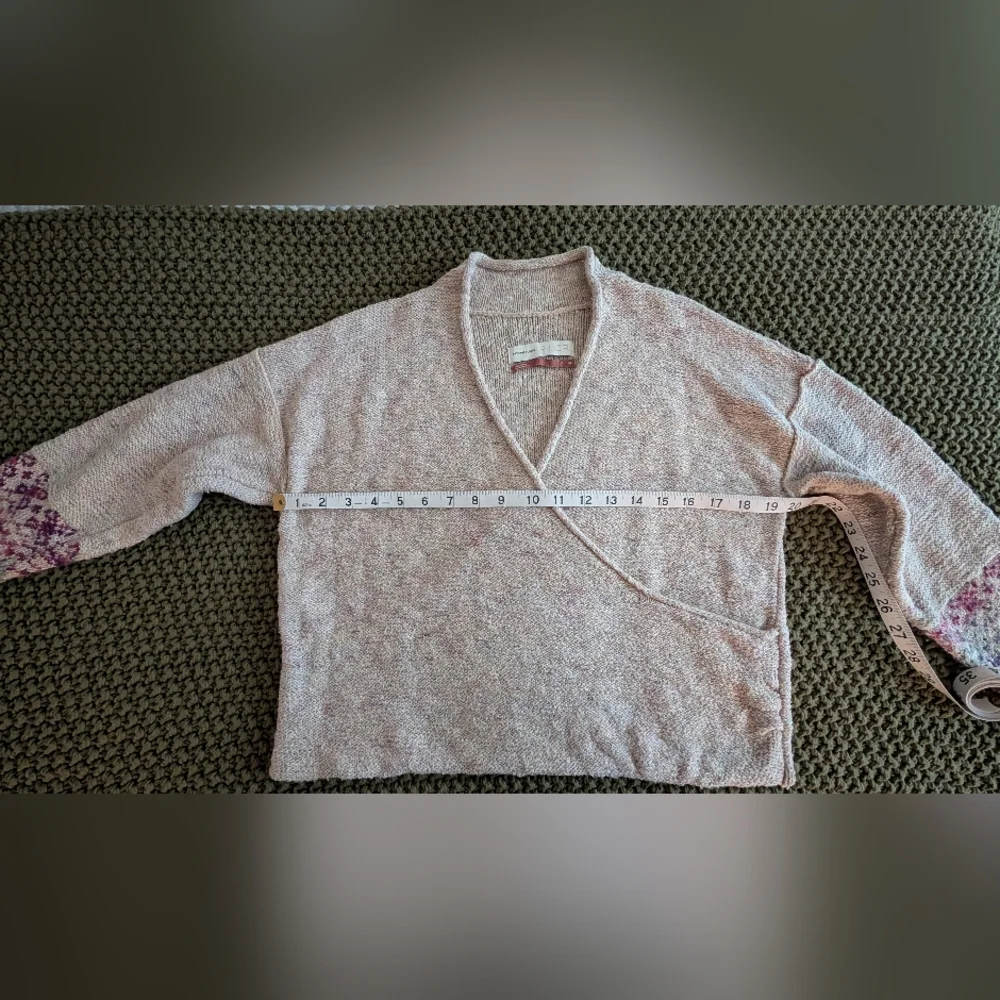 Anthropologie Pilcro Faux Wrap Sweater - Picture 6 of 12